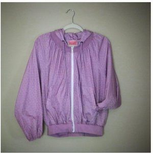 kate spade light purple rain coat jacket size small